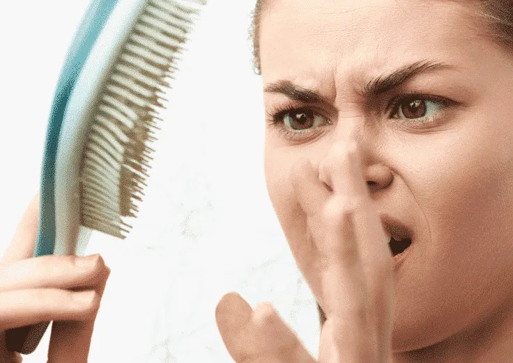 Stress-related hair loss