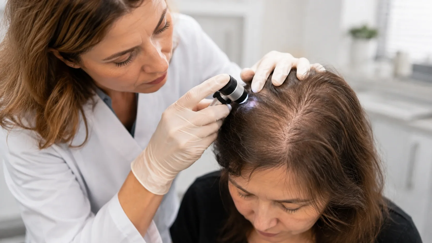 Illustration for the article: Hair Mesotherapy for Hair Thinning: How Does It Work?